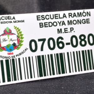 Placa Activo Aluminio Blanco